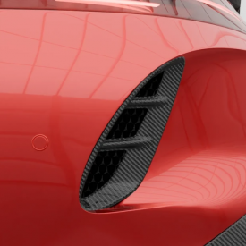 Боковые накладки Signature Larte Design на задний бампер Mercedes AMG GT 63 (2017-2025)