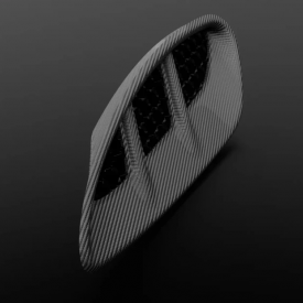 Боковые накладки Signature Larte Design на задний бампер Mercedes AMG GT 63 (2017-2025)