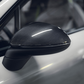 Карбоновые накладки MTR Design на зеркала Porsche Cayenne Coupe (2017-2023, 9Y3)