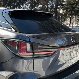 Карбоновый спойлер MTR Design для крышки багажника Lexus RX (2019-2022)
