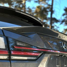 Карбоновый спойлер MTR Design для крышки багажника Lexus RX (2019-2022)