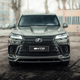 Накладки MTR Design на передний бампер Lexus LX 500d / 600 (2021+, J301)