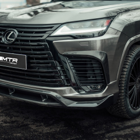 Накладки MTR Design на передний бампер Lexus LX 500d / 600 (2021+, J301)