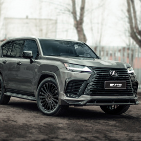 Накладки MTR Design на передний бампер Lexus LX 500d / 600 (2021+, J301)
