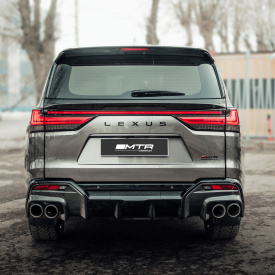 Задний бампер MTR Design (в сборе) для Lexus LX 500d / 600 (2021+, J301)