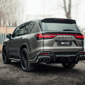 Задний бампер MTR Design (в сборе) для Lexus LX 500d / 600 (2021+, J301)