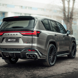 Задний бампер MTR Design (в сборе) для Lexus LX 500d / 600 (2021+, J301)