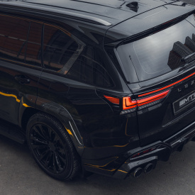 Задний бампер MTR Design (в сборе) для Lexus LX 500d / 600 (2021+, J301)