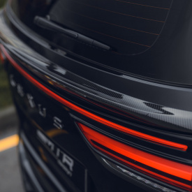 Нижний карбоновый спойлер MTR Design на крышку багажника Lexus LX 500d / 600 (2021+, J301)