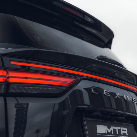 Нижний карбоновый спойлер MTR Design на крышку багажника Lexus LX 500d / 600 (2021+, J301)