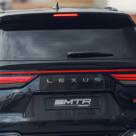 Нижний карбоновый спойлер MTR Design на крышку багажника Lexus LX 500d / 600 (2021+, J301)