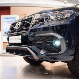 Передний бампер MTR Design (в сборе) для Toyota Land Cruiser Prado 150 (2017-2023, J150)