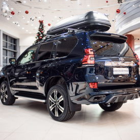 Задний бампер MTR Design (в сборе) для Toyota Land Cruiser Prado 150 (2017-2023, J150)