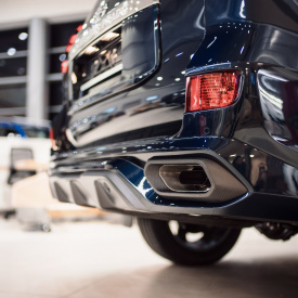 Задний бампер MTR Design (в сборе) для Toyota Land Cruiser Prado 150 (2017-2023, J150)