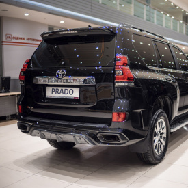 Задний бампер MTR Design (в сборе) для Toyota Land Cruiser Prado 150 (2017-2023, J150)