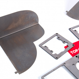 Переходные рамки для установки линз (1.5 и 1.8 дюйма) в фары Kia Sorento (2020-2023. с рефлекторными LED фарами)