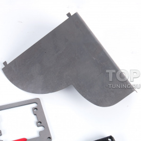 Переходные рамки для установки линз (1.5 и 1.8 дюйма) в фары Kia Sorento (2020-2023. с рефлекторными LED фарами)