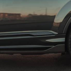 Карбоновые накладки MTR Design на двери Audi Q7 S-Line / SQ7 (4M, 2019-2024)