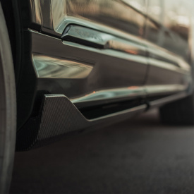 Карбоновые накладки MTR Design на двери Audi Q7 S-Line / SQ7 (4M, 2019-2024)