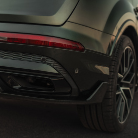 Карбоновые элероны МTR Design для заднего бампера Audi Q7 S-Line (4M, 2019-2024)