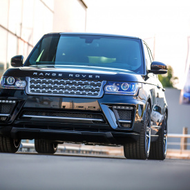 Передний бампер MTR Design с ДХО для Land Rover Range Rover (2012-2017, L405)