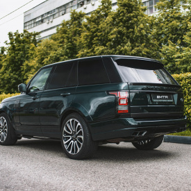 Задний бампер MTR Design с насадками для Land Rover Range Rover (2012-2017, L405)