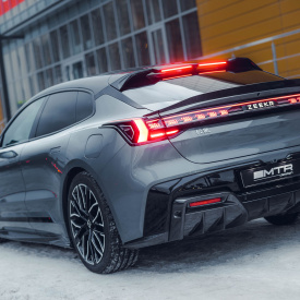 Карбоновый спойлер MTR Design на крышку багажника ZEEKR 001 (2021+)