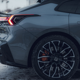 Карбоновый спойлер MTR Design на крышку багажника ZEEKR 001 (2021+)