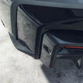 Карбоновые элероны заднего бампера MTR Design для ZEEKR 001 (2021+)