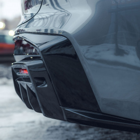 Карбоновые элероны заднего бампера MTR Design для ZEEKR 001 (2021+)