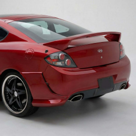 Накладки Tomato  на задний бампер Hyundai Tiburon Coupe GK