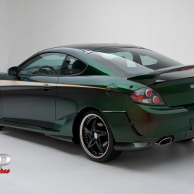 Накладки на задний бампер - Обвес Tomato на Hyundai Tiburon Coupe GK