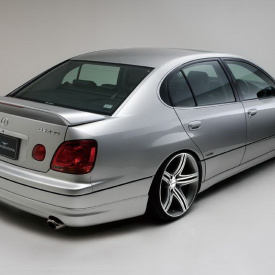 Накладка на задний бампер WALD на Lexus GS 2