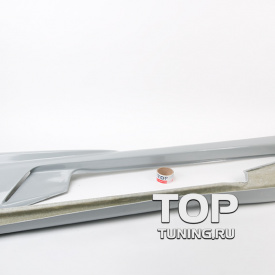 Накладки TomS на пороги на Hyundai Tiburon Coupe GK