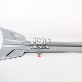 Накладки Tomato на пороги Tomato на Hyundai Tiburon Coupe GK