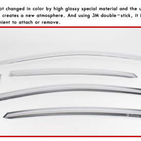 Дефлекторы Safe K-721 на Hyundai Solaris