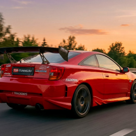 Задний бампер AP-Race для Toyota Celica T23