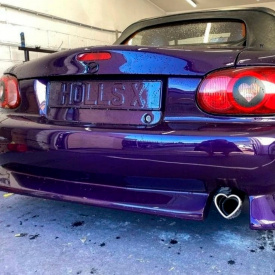 Насадка на глушитель, сердечко Heart Style BLT700