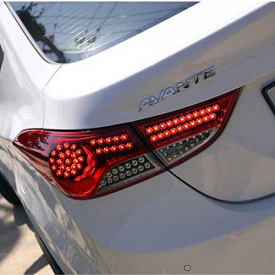 Светодиодные модули задних фонарей Ione на Hyundai Elantra 5 (Avante MD)