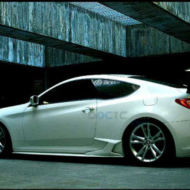 Пороги Cuper Styling на Hyundai Genesis 1