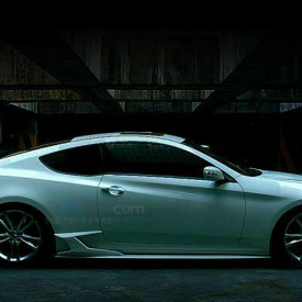 Пороги Cuper Styling на Hyundai Genesis 1