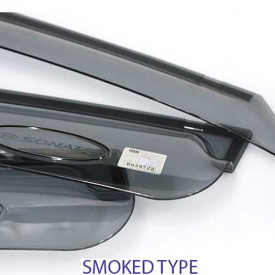 Дефлекторы на боковые окна Mobis Smoked на Kia Soul 1 поколение