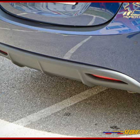 Диффузор заднего бампера Sequence V2 на Hyundai Elantra 5 (Avante MD)