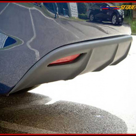 Диффузор заднего бампера Sequence V2 на Hyundai Elantra 5 (Avante MD)