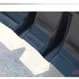 Диффузор заднего бампера X-Power на Hyundai Sonata 6 (YF)