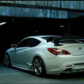 Накладка на задний бампер Cuper Styling на Hyundai Genesis 1