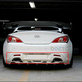 Накладка на задний бампер Cuper Styling на Hyundai Genesis 1