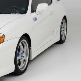 Накладки Zefiro Ronda на пороги для Hyundai Tiburon Coupe GK