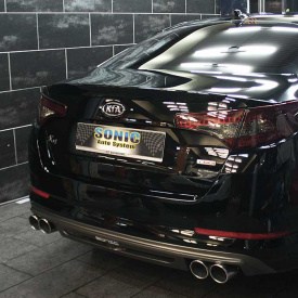 Диффузор заднего бампера Sonic Auto Duble на Kia Optima 3 (K5)