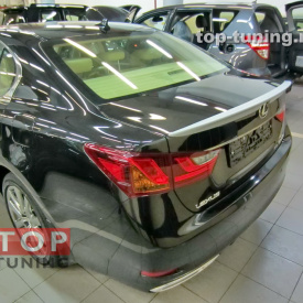 Спойлер на крышку багажника TRD на Lexus GS 4